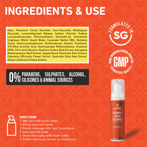 [1-FOR-1 DEALS] Vitamin C Facial Cleanser - 100ml