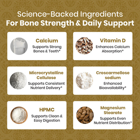 Calcium Complex 1200mg with Vitamin D - 120ct