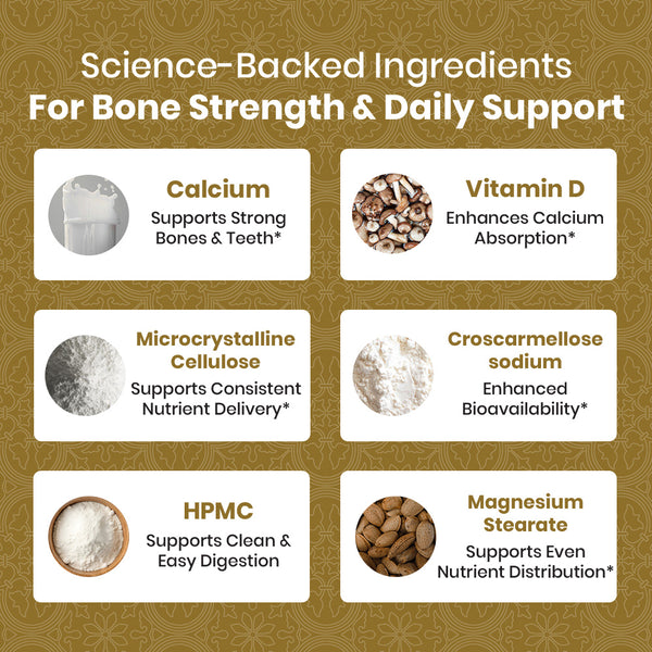 Calcium Complex 1200mg with Vitamin D - 120ct