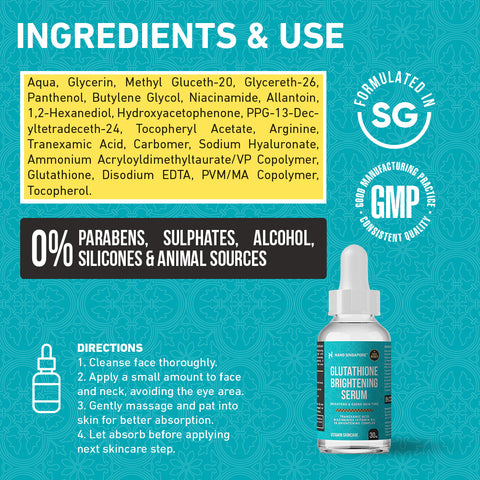 [1-FOR-1 DEALS] Glutathione Face Serum - 30ml
