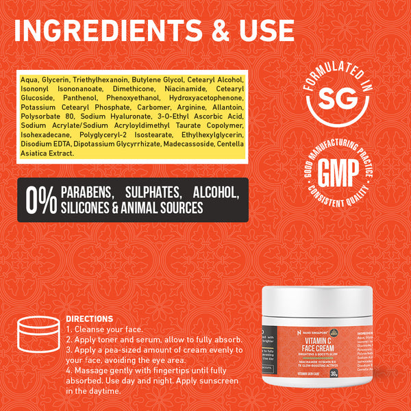 [1-FOR-1 DEALS] Vitamin C Face Cream - 30g