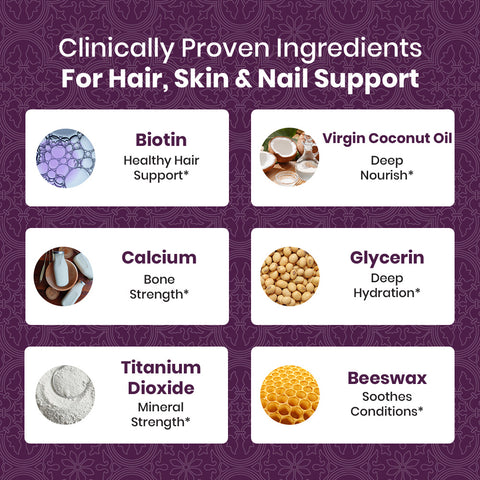 Pure Biotin with Calcium 10,900mcg - 120ct