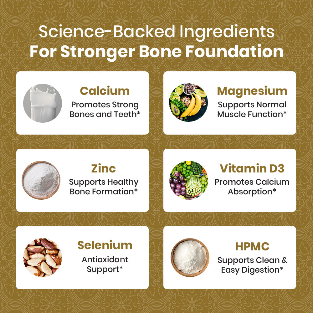 Calcium Magnesium Zinc + D3 - 120ct