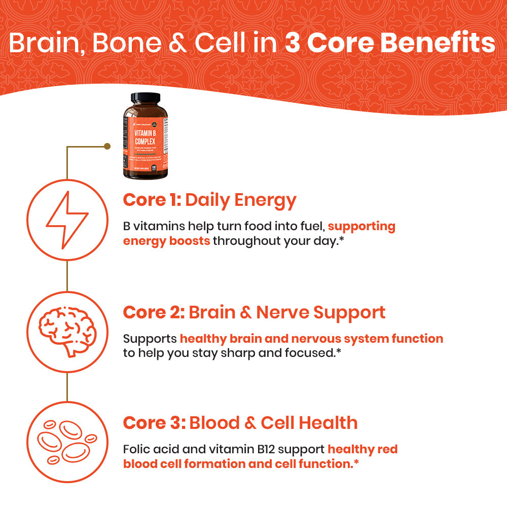 Vitamin B Complex - 180ct