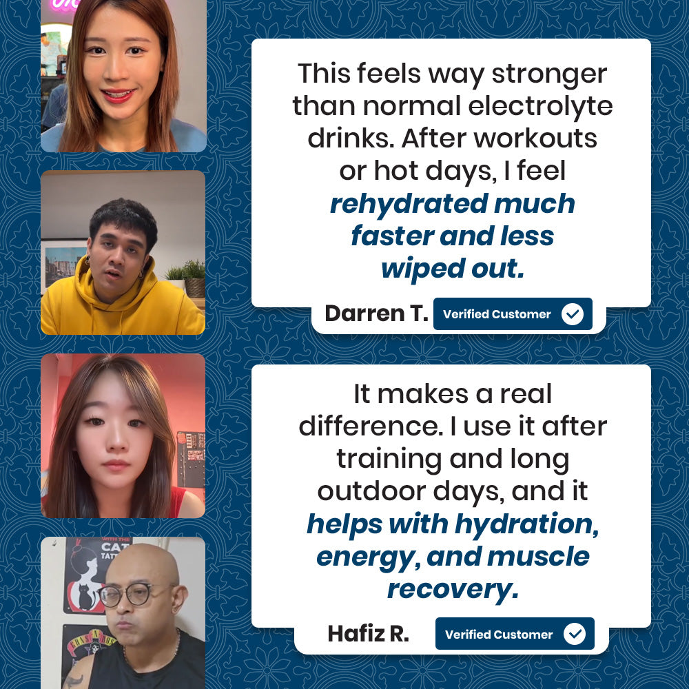 [1-FOR-1 DEALS] Electrolyte Mix - 20 Sachets