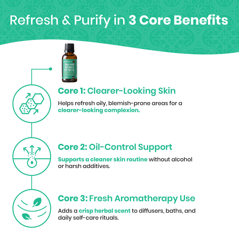 100% Pure Australia Tea Tree Oil - 50ml