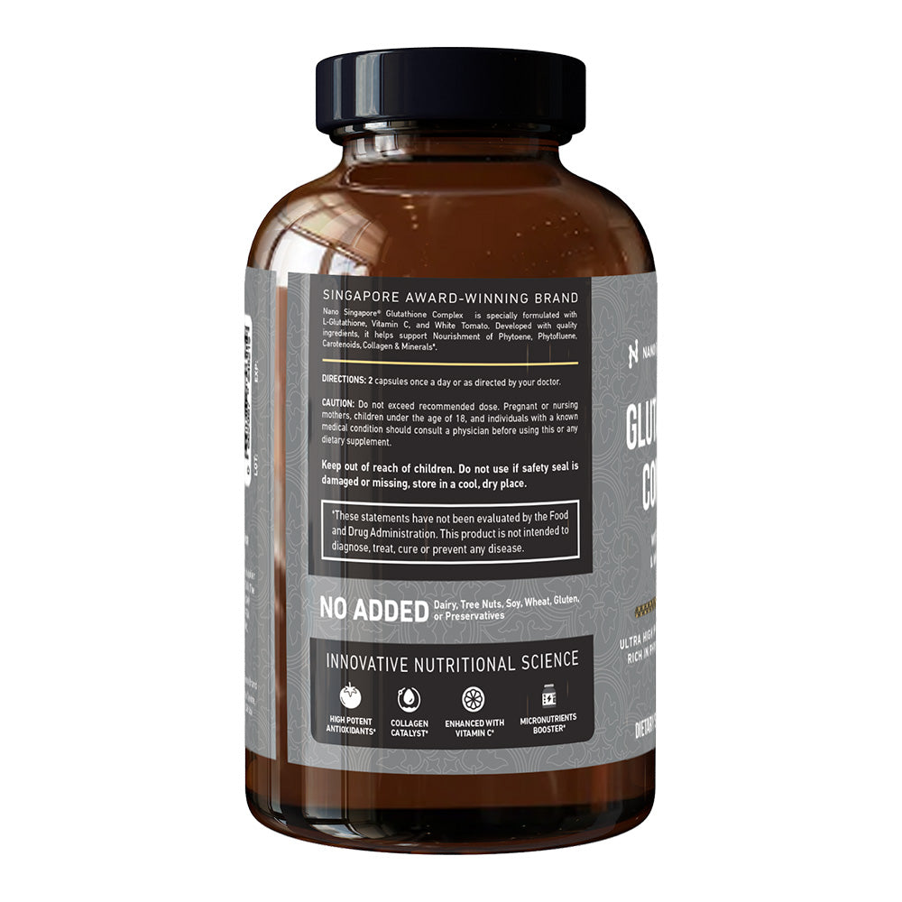 nanolight glutathione Complex Use my cose GANG10, vegetarian capsules Size:Standard tube