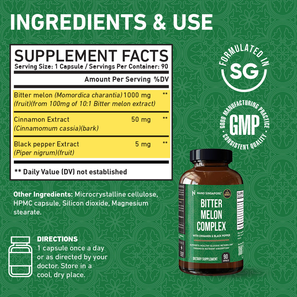 Bitter Melon Complex - 90ct