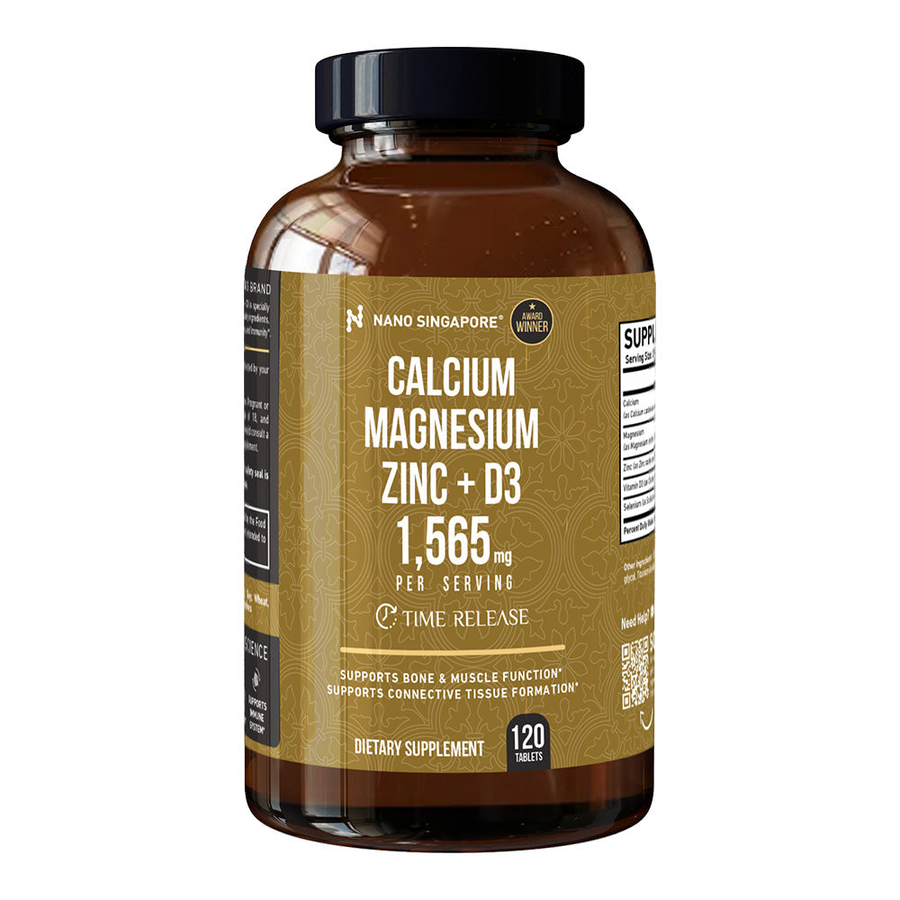 Calcium Magnesium Zinc + D3 - 120ct