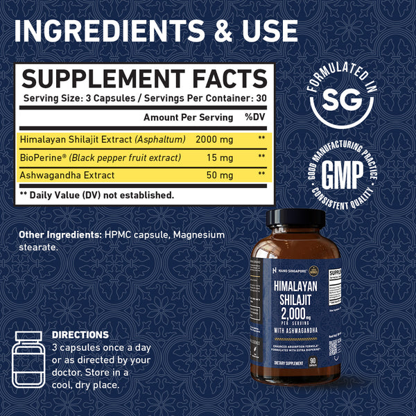 Himalayan Shilajit - 90ct