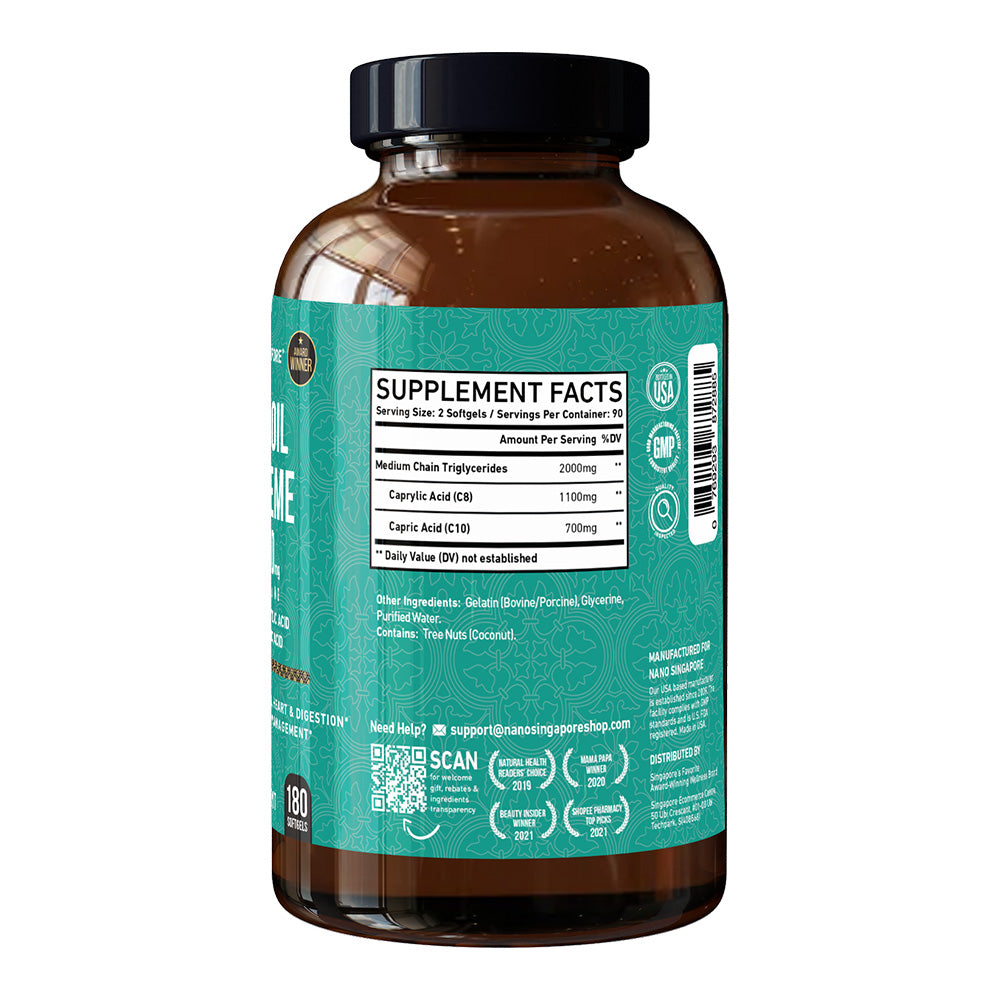 MCT Oil Extreme - 180ct