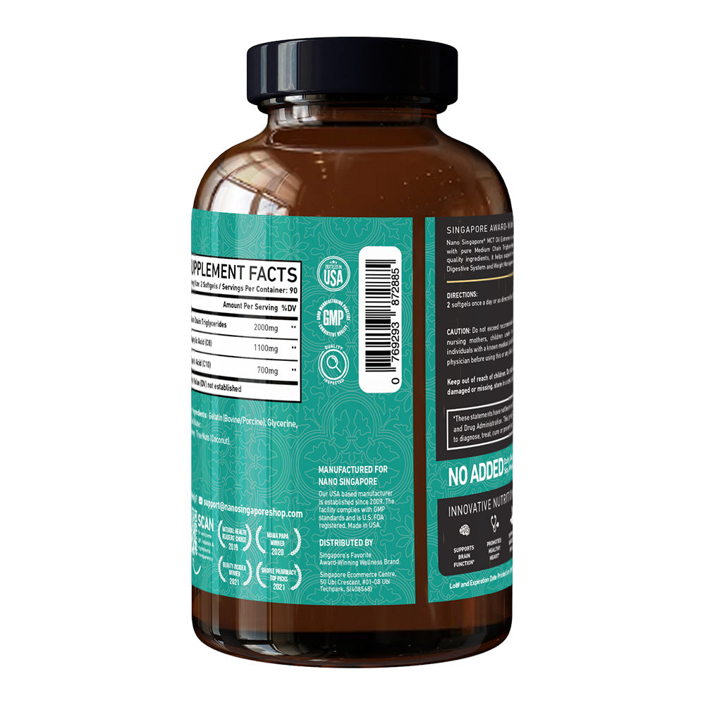 MCT Oil Extreme - 180ct