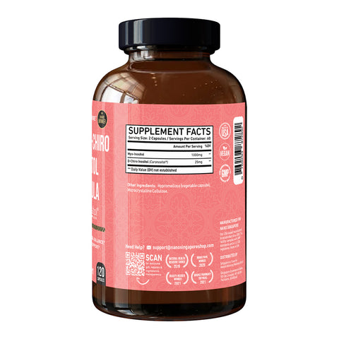 Myo & D-Chiro Inositol Formula - 120ct