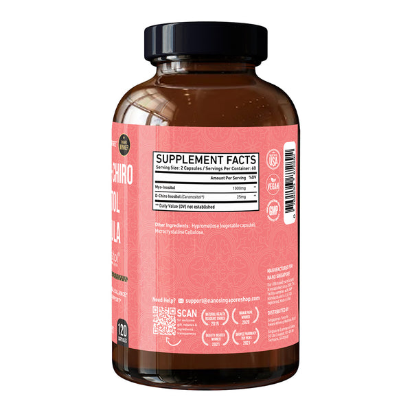 Myo & D-Chiro Inositol Formula - 120ct