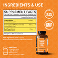 Turmeric Curcuma 1,600mg - 120ct