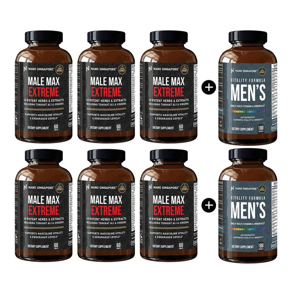 [Value Bundle] Male Max + Men's Multivitamin - Ultimate Men's Health Special Duo Nano Singapore