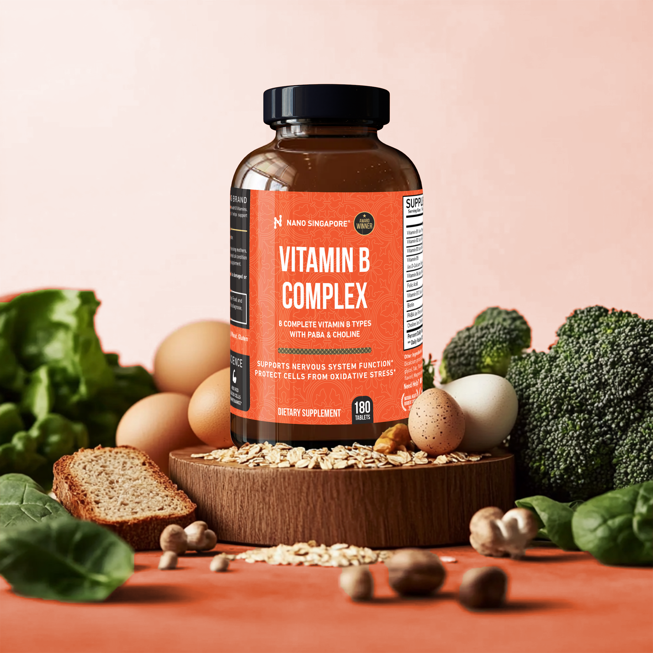 Vitamin B Complex - 180ct