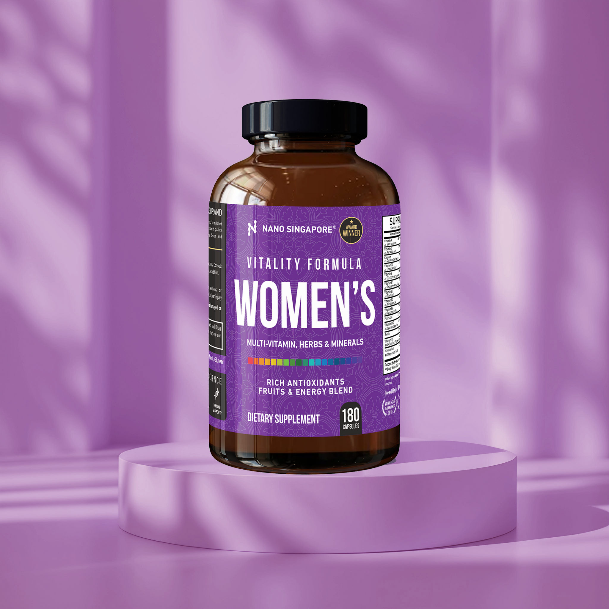 Vitality Formula Women's Multivitamin - 180ct (EXP. AUGUST 2026)
