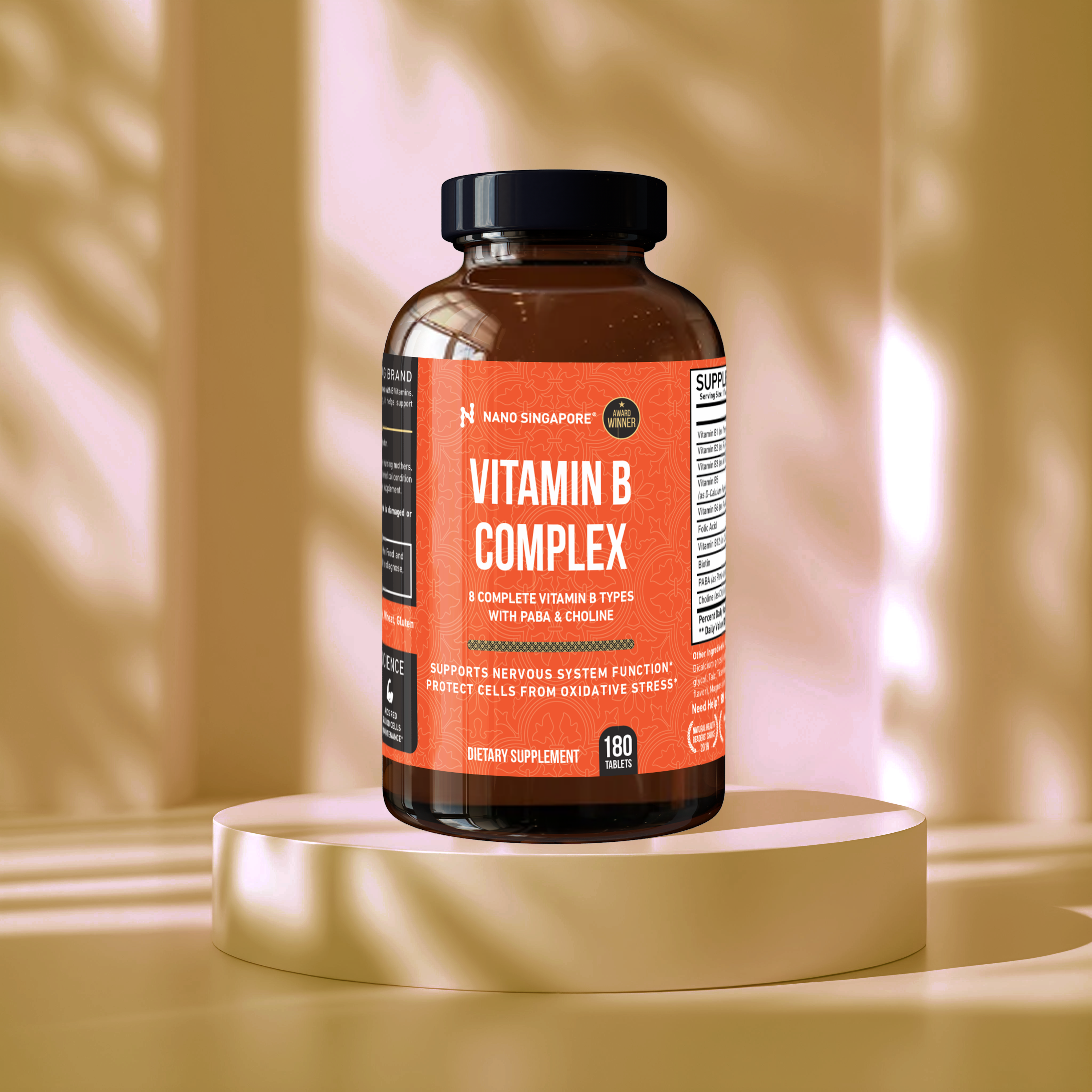 Vitamin B Complex - 180ct