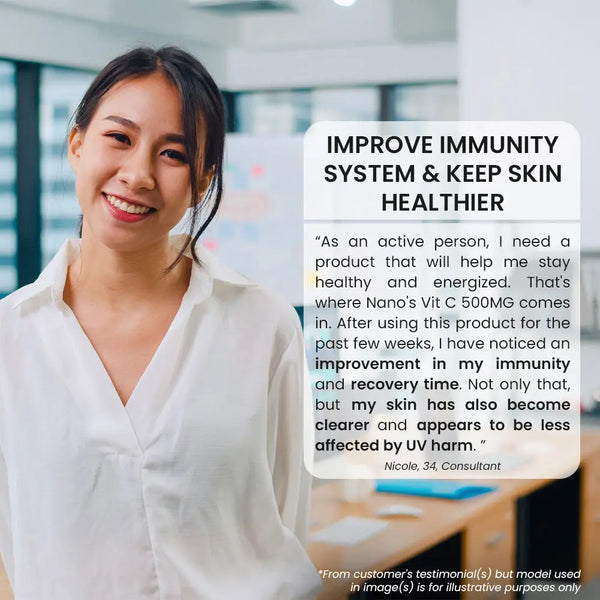 Nano Vit C Immunity & Recovery - 100 CT / Bundle of 2 Singapore Market