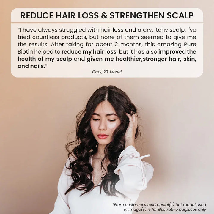 Pure Biotin with Keratin 10,900mcg Singapore Market